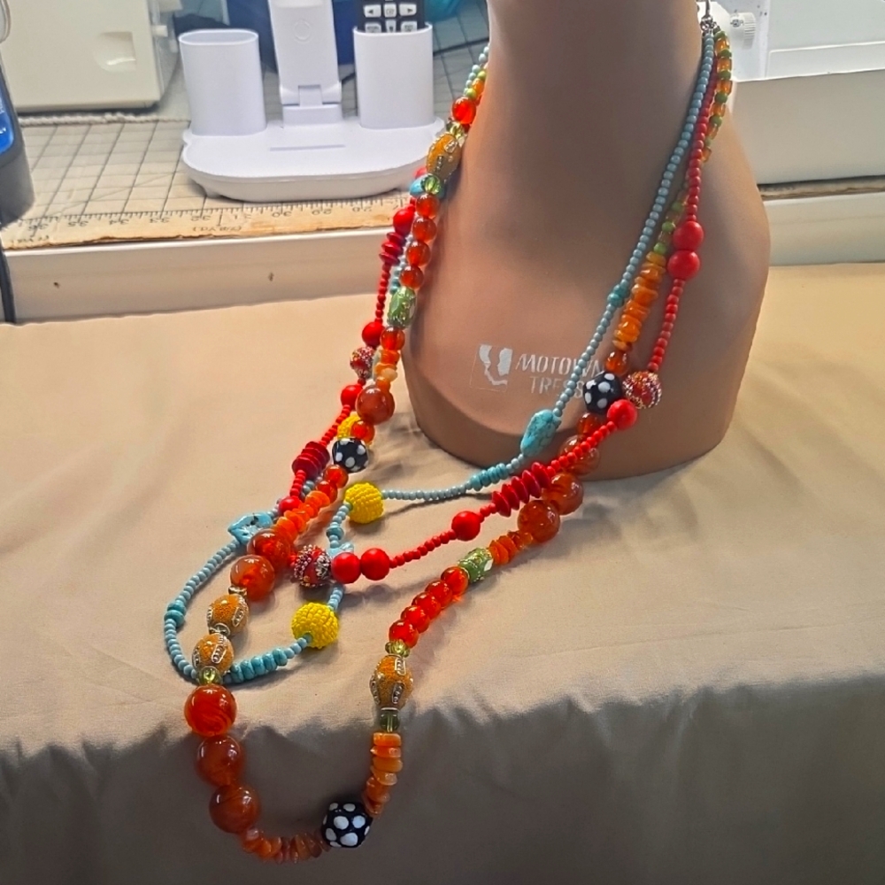 Colorful Beaded Necklace